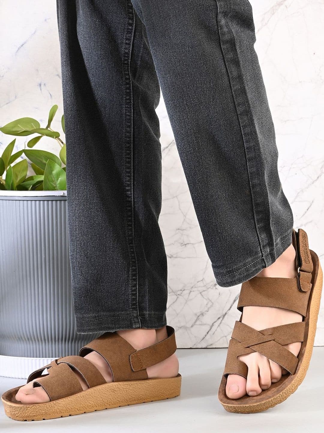 DOCTOR FEEL SOFT Men Thong Flip-Flops thumbnail 2