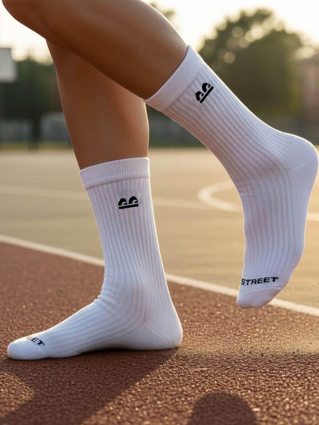 The Sock Street Unisex Cotton Assorted Colourblocked Calf Length Socks - view 1