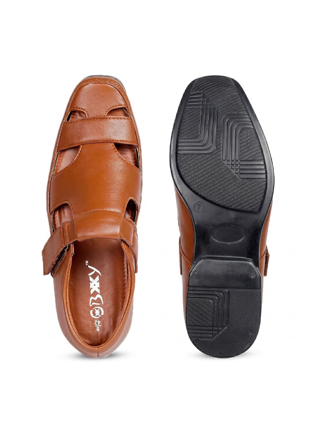 Bxxy Men Hidden Elevator Shoe-Style Sandals thumbnail 7