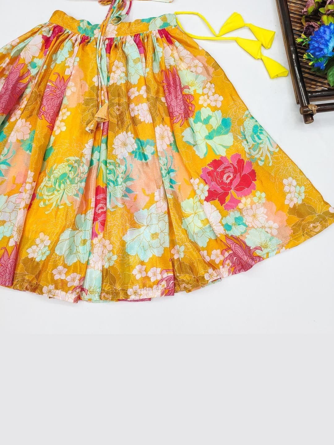 RJ ONLINE Ready To Wear Silk Lehenga Choli thumbnail 2