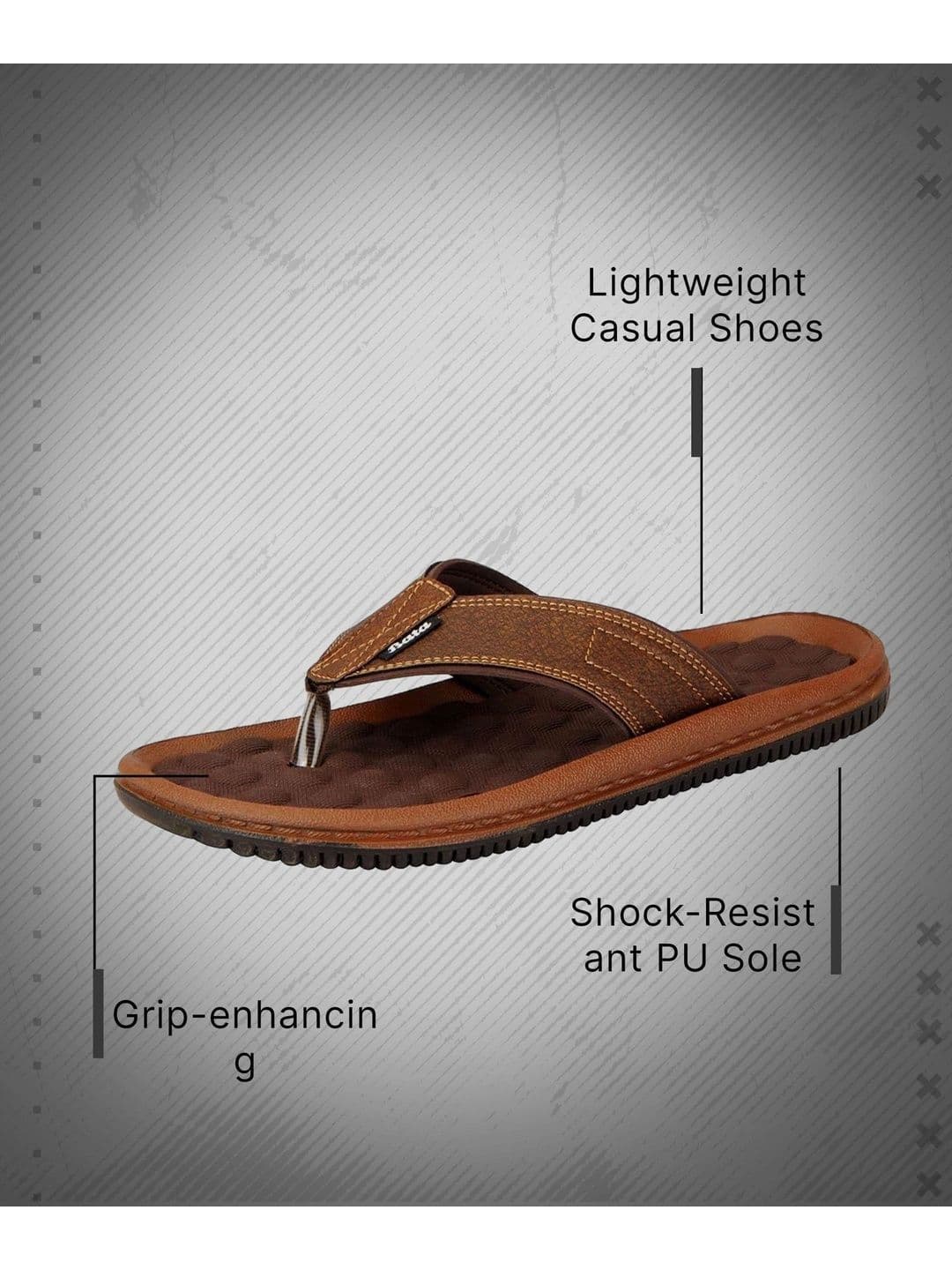 Bata Men Thong Flip-Flops thumbnail 2