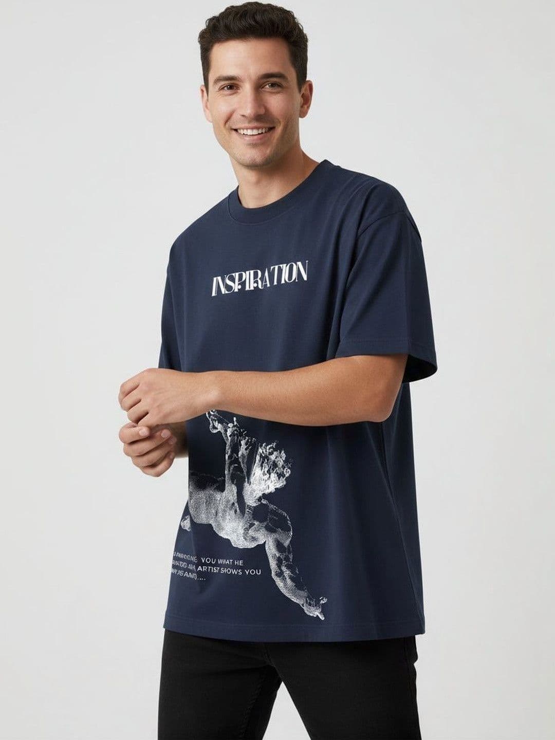 TeeSlix Men Printed T-shirt thumbnail 3
