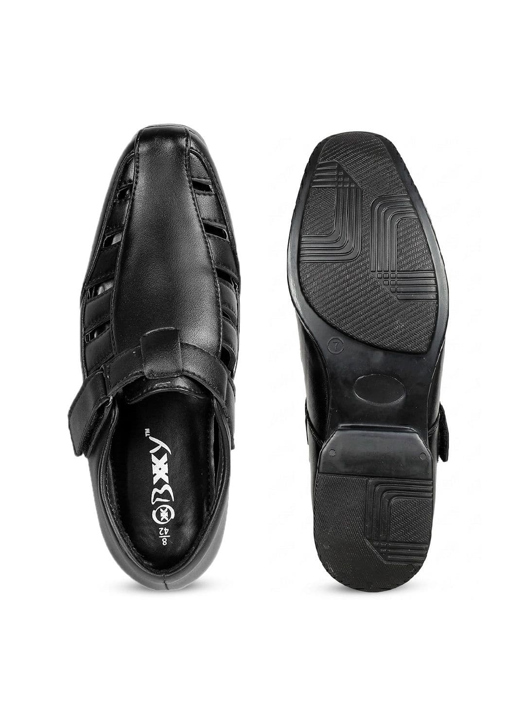 Bxxy Men Black Elevator Increasing Casual Sandal Shoes thumbnail 2
