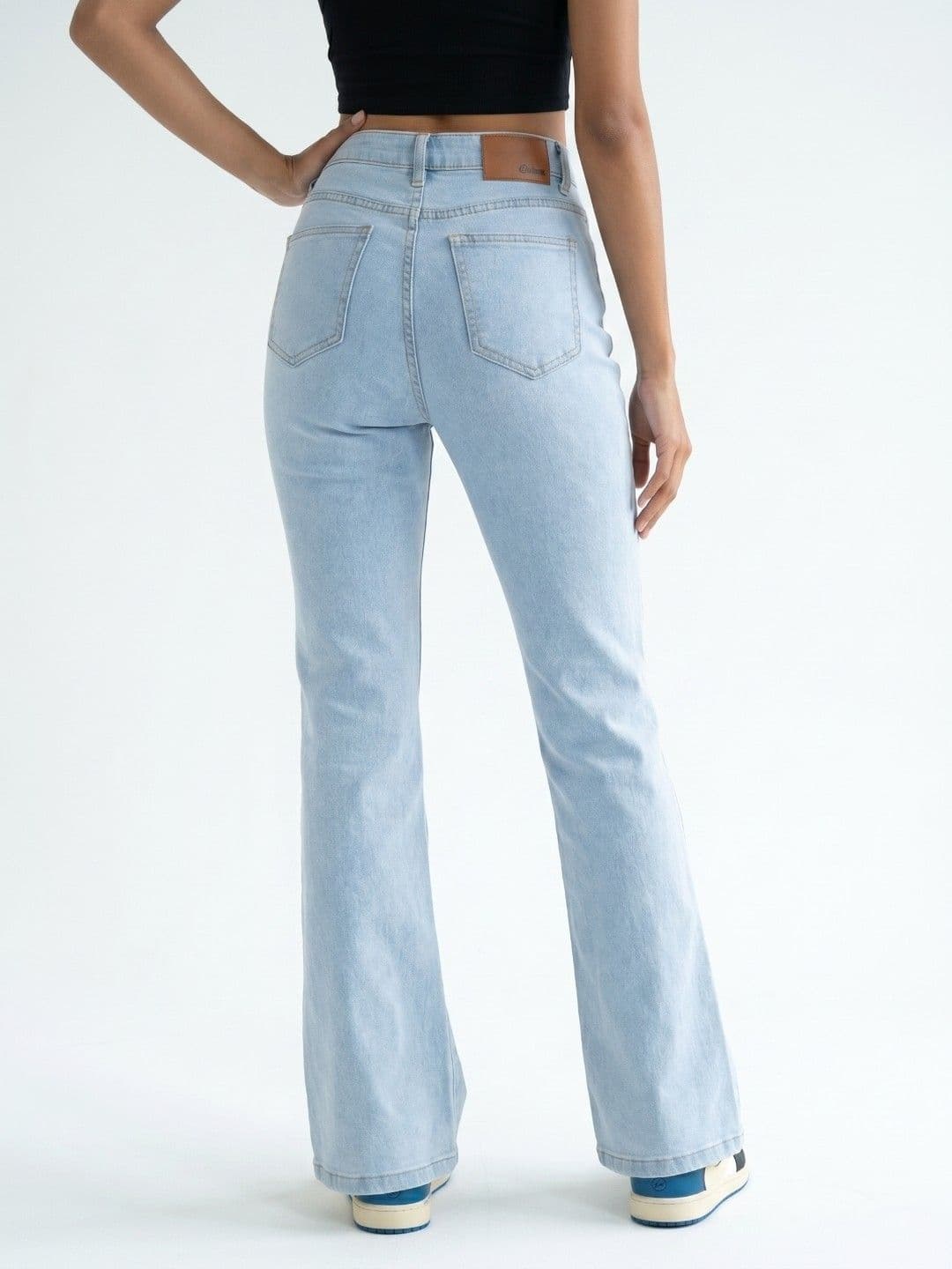 glitchez Women Regular Fit High-Rise Jeans thumbnail 4