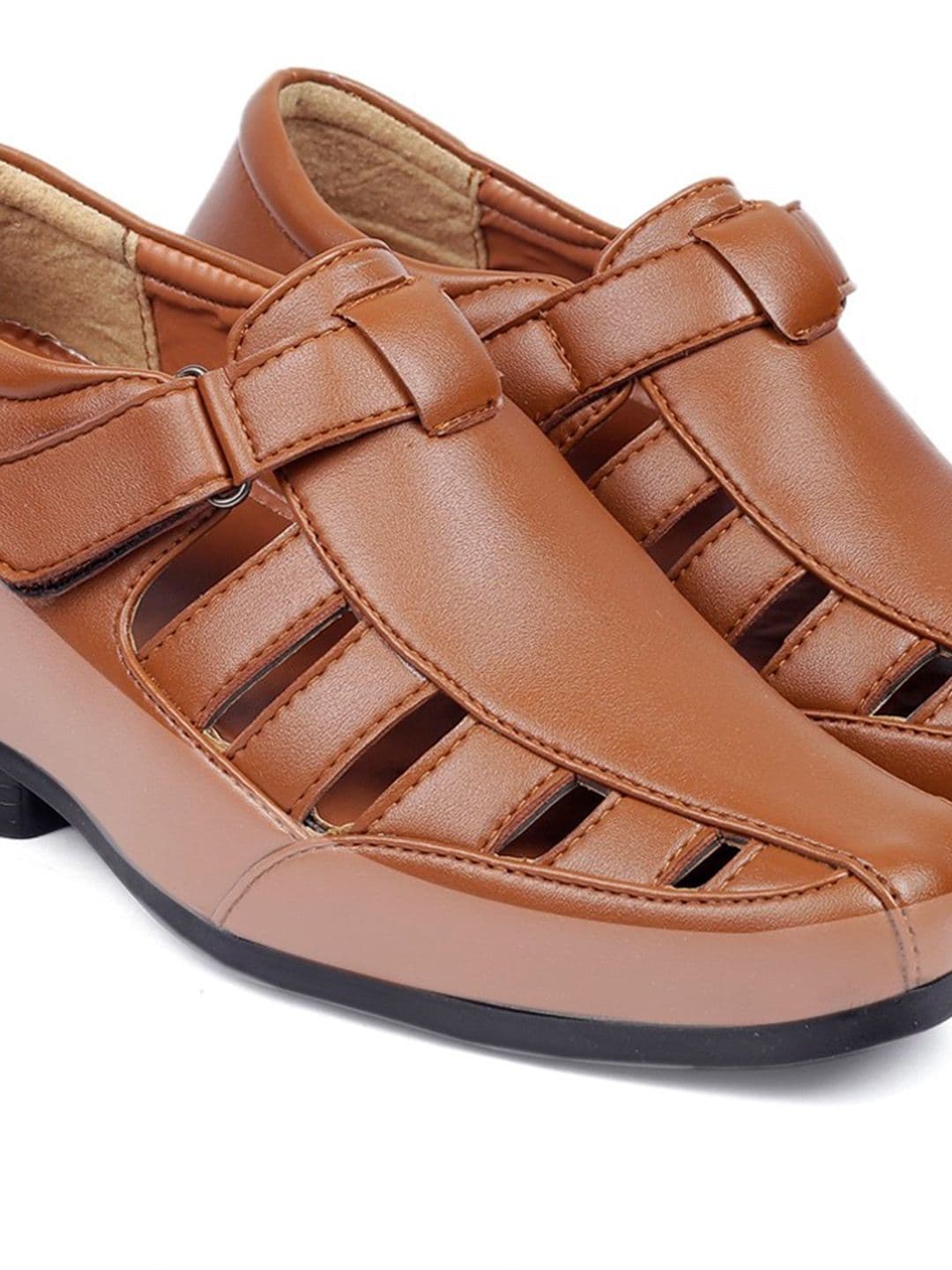 Bxxy Men Tan Elevator Increasing Casual Sandal Shoes thumbnail 2