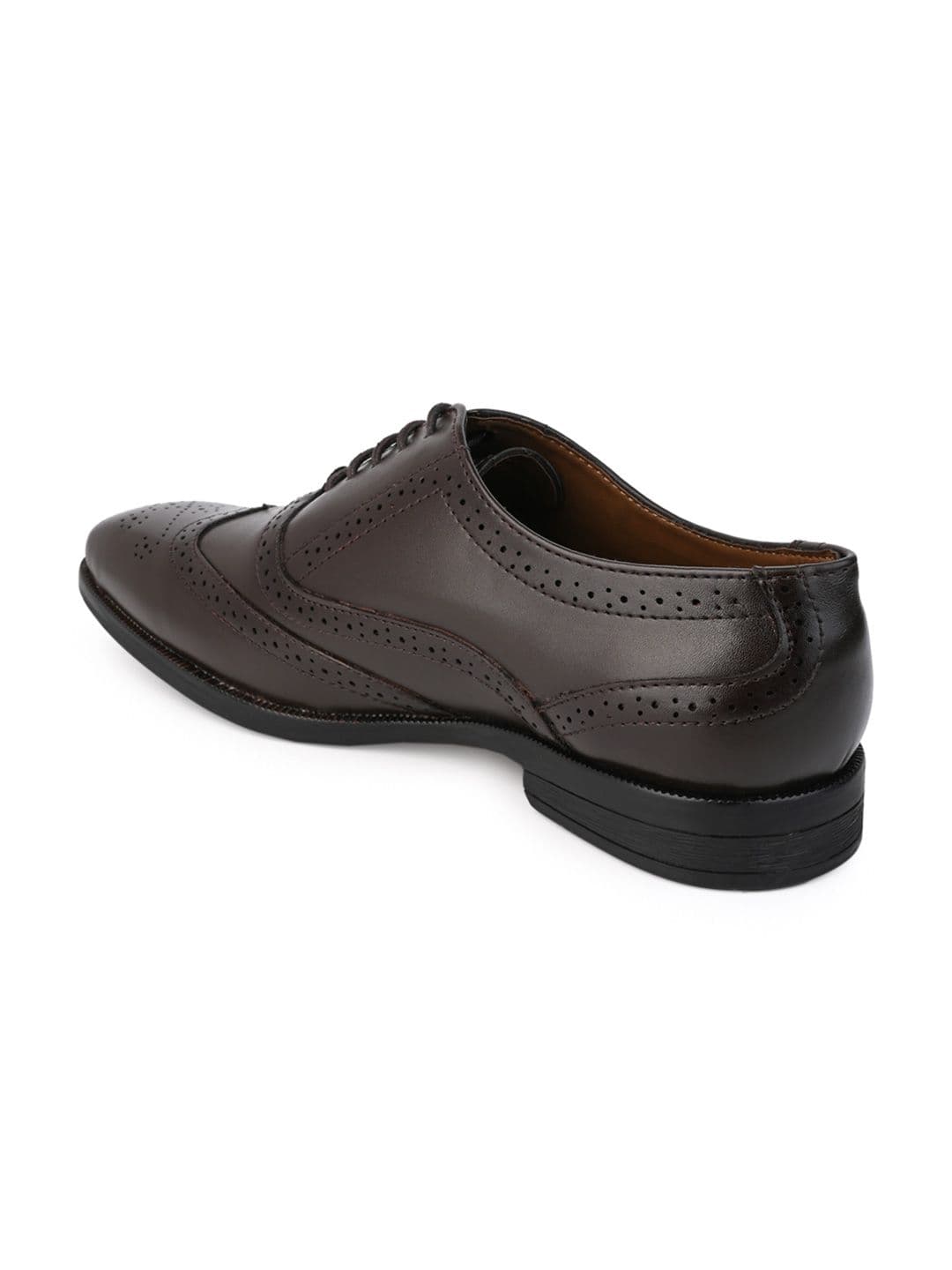 Alberto Torresi Men Textured Formal Brogues thumbnail 6