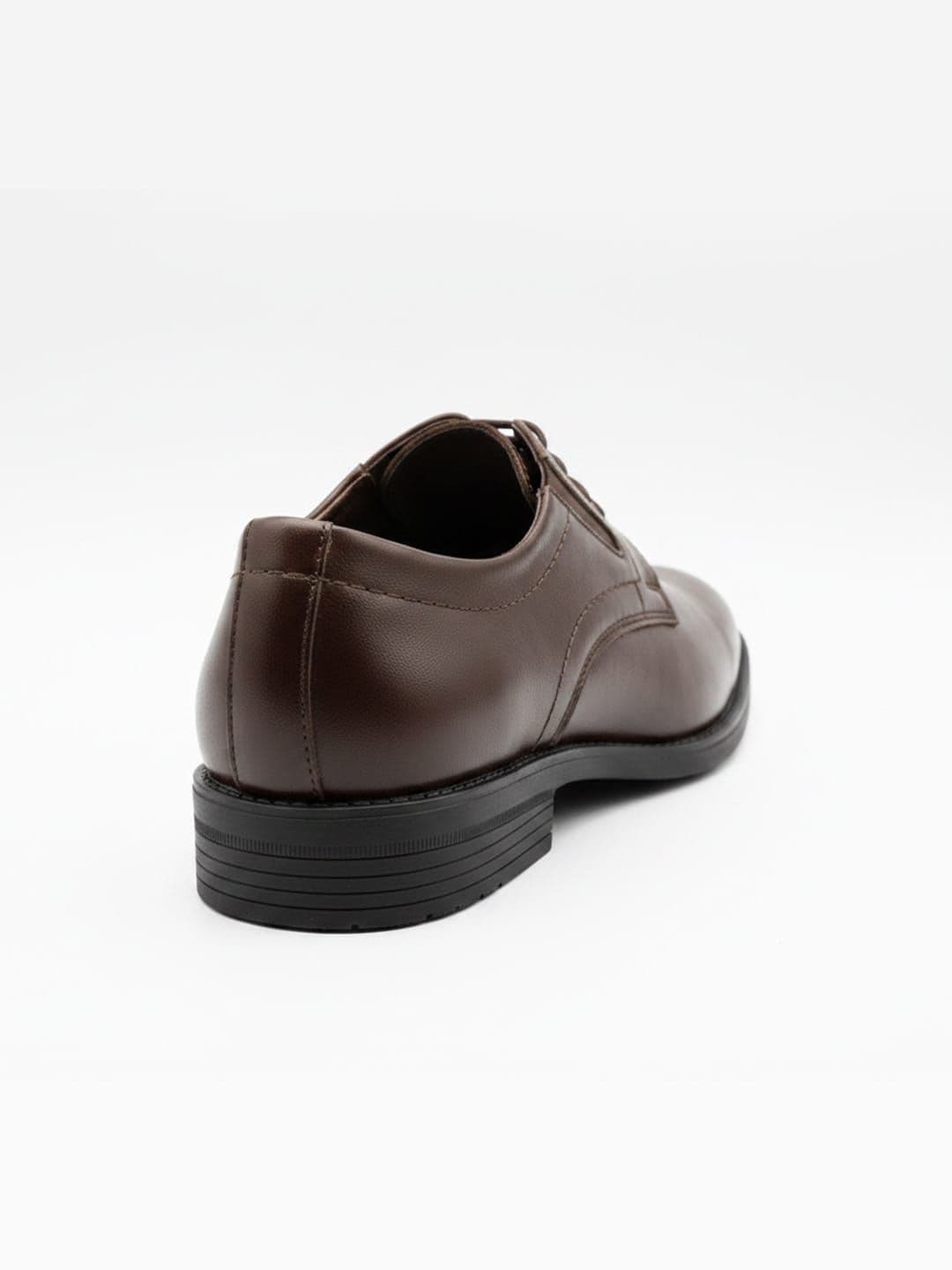 House of Pataudi Men Round Toe Lace-Ups Derbys Formal Shoes thumbnail 2