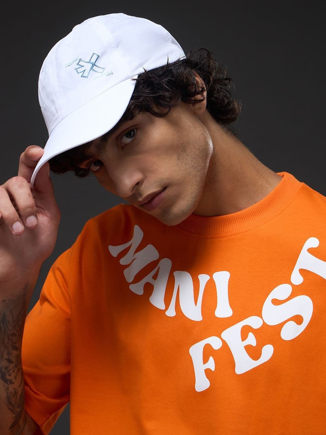 HRX by Hrithik Roshan Unisex Printed Snapback Cap thumbnail 4