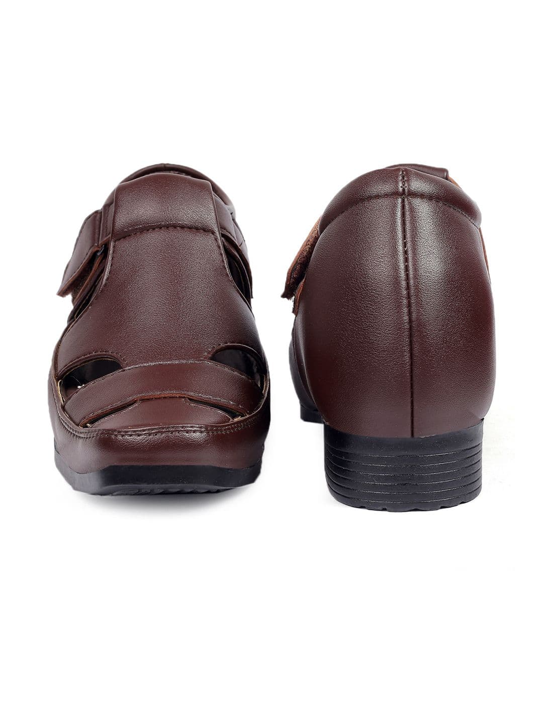 Bxxy Men Black Elevator Formal Cushion Insole Sandal thumbnail 3