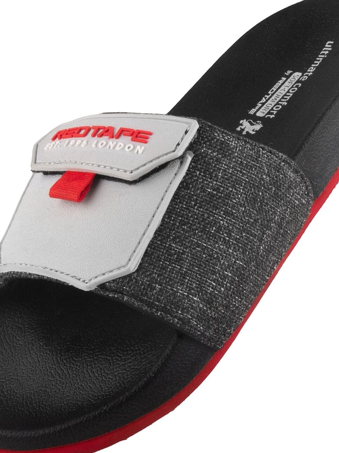Red Tape Men Colourblocked Sliders thumbnail 4