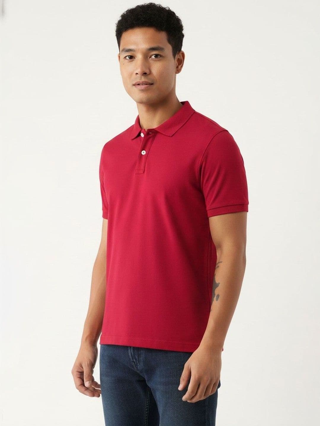 MaverIQ Men Polo Collar Anti Odour T-shirt thumbnail 4