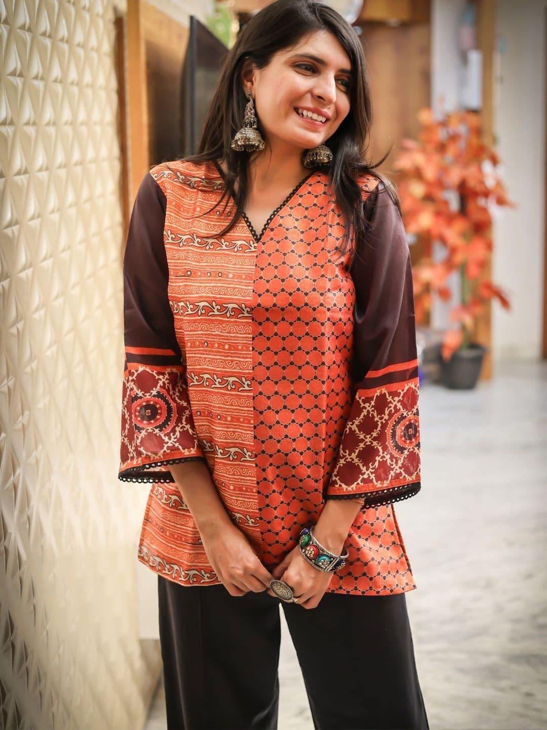 Youthnic Women Ethnic Motifs Printed Kurta thumbnail 5