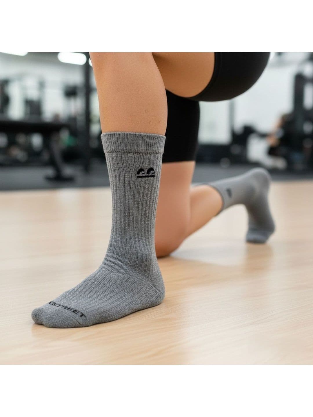 The Sock Street Unisex Cotton Assorted Colourblocked Calf Length Socks thumbnail 3