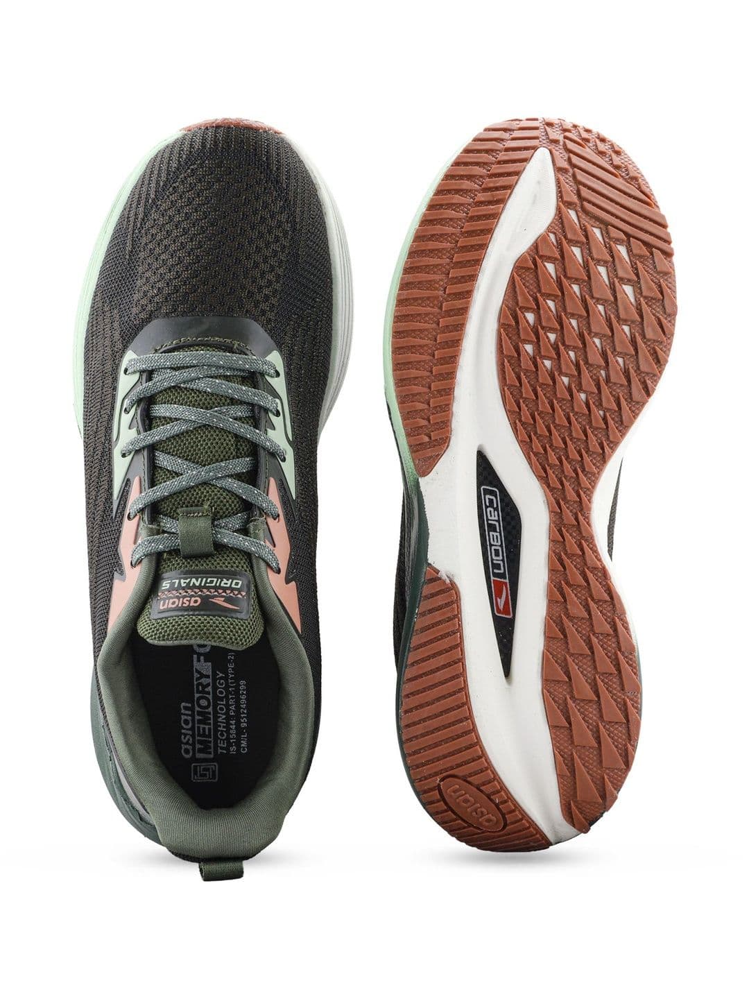ASIAN Powerplay-carbon-29 Men Mesh Running Non-Marking Shoes thumbnail 4