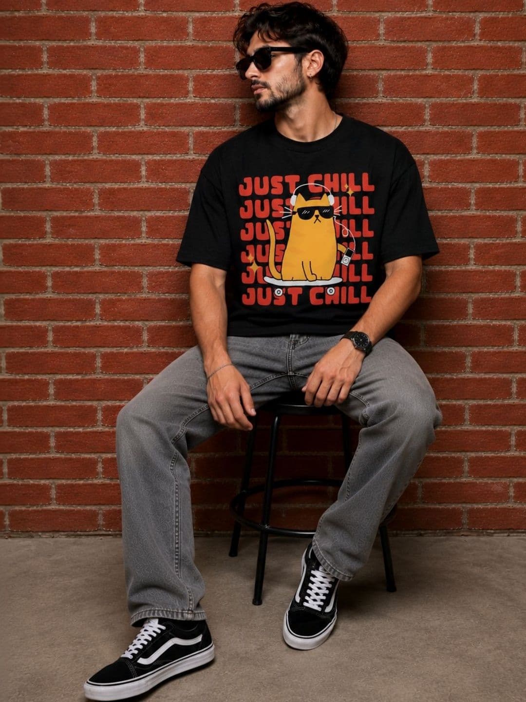 CAPTCHA Men Printed T-shirt thumbnail 5