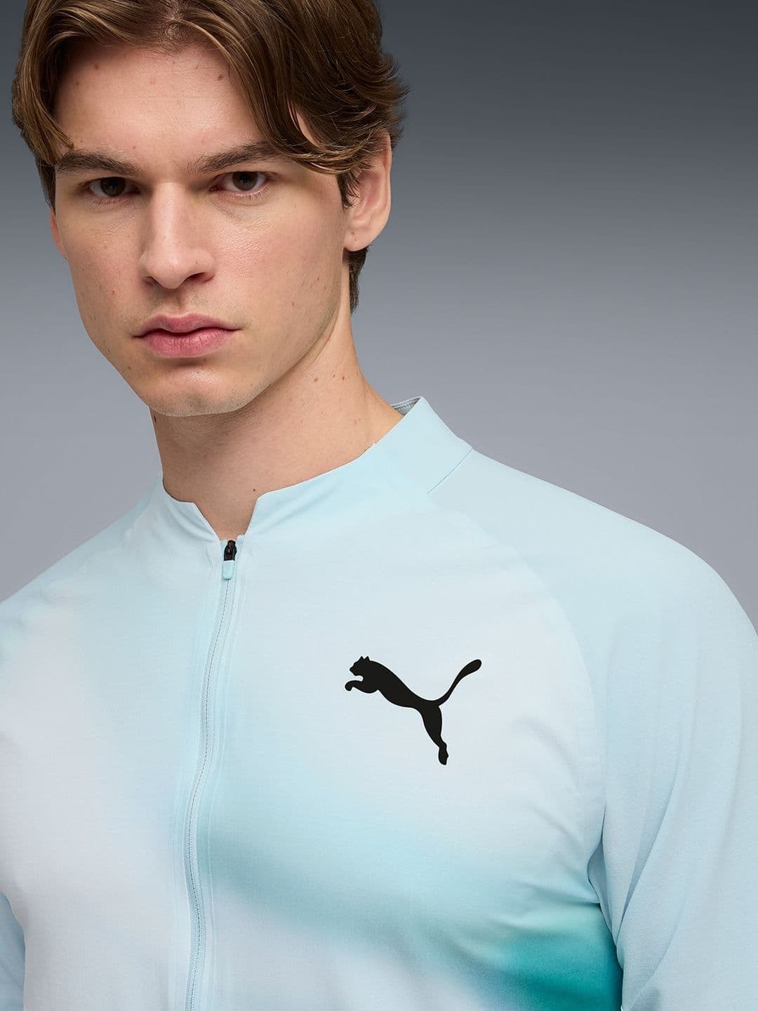 Puma LIGHTSPEED Men's Colorblock Running Jacket thumbnail 5