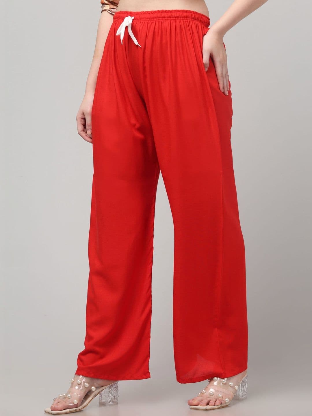 ERUDITE CLUB Women 2 Flared Palazzos thumbnail 6
