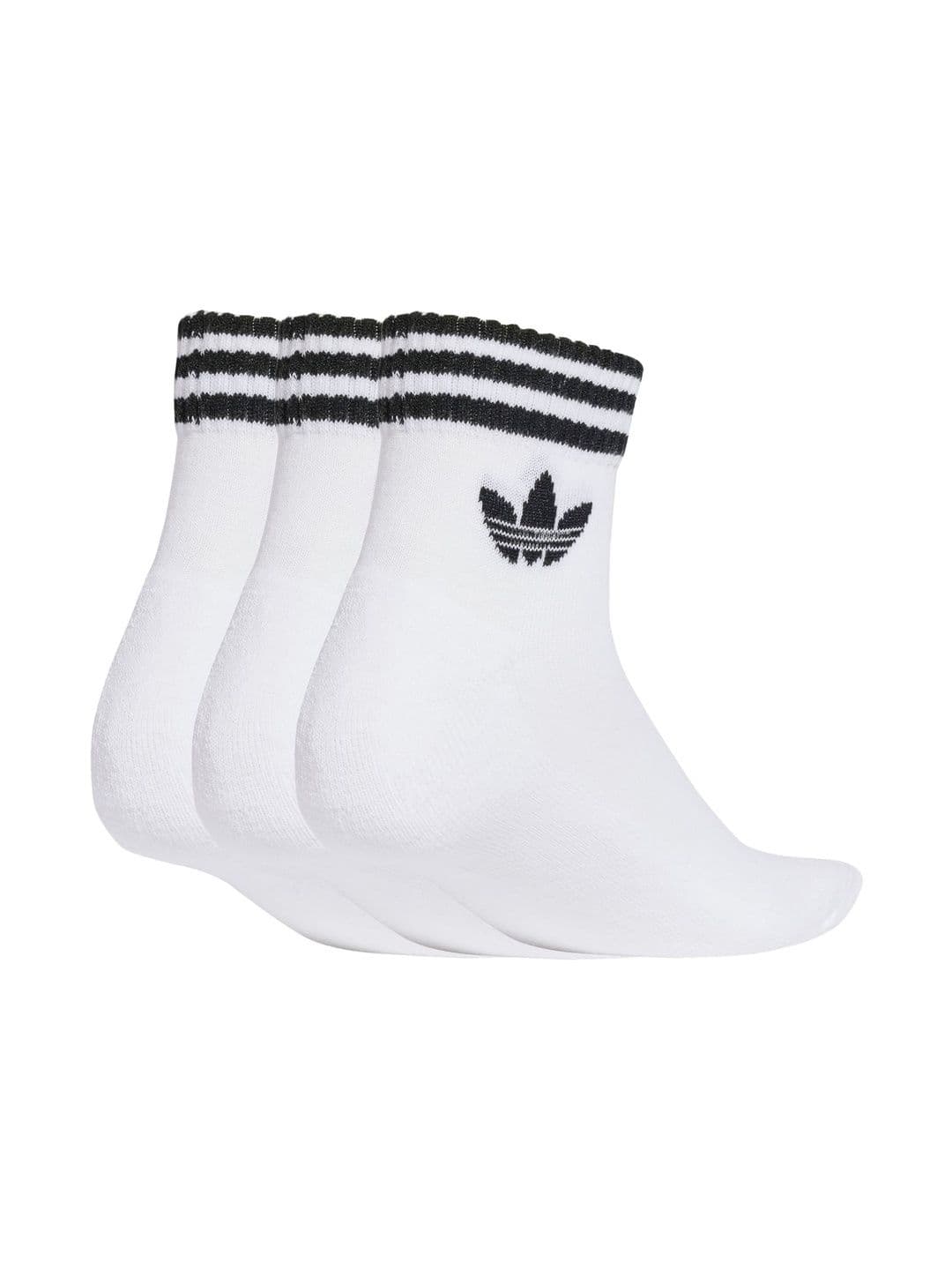 ADIDAS Originals Unisex 3-Stripes Ankle Socks 3 Pairs thumbnail 3
