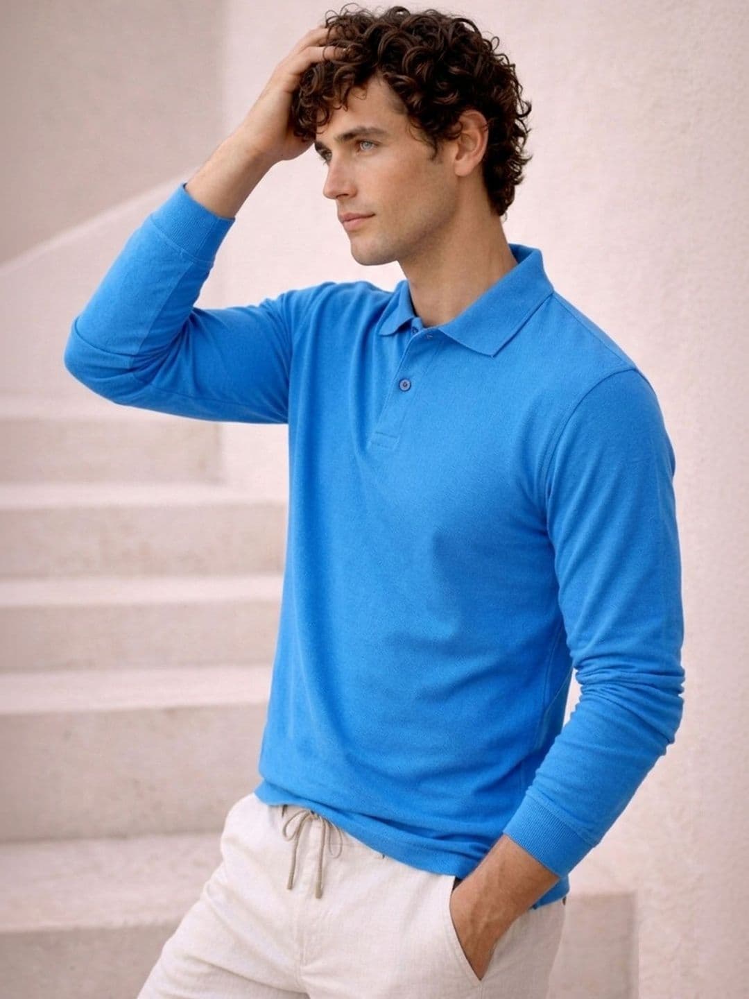 Mast & Harbour Men Polo Collar T-shirt thumbnail 5