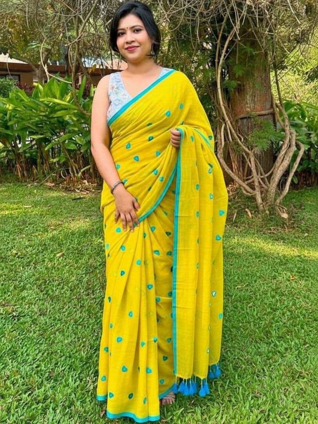 all about you Handloom Khadi Saree thumbnail 3