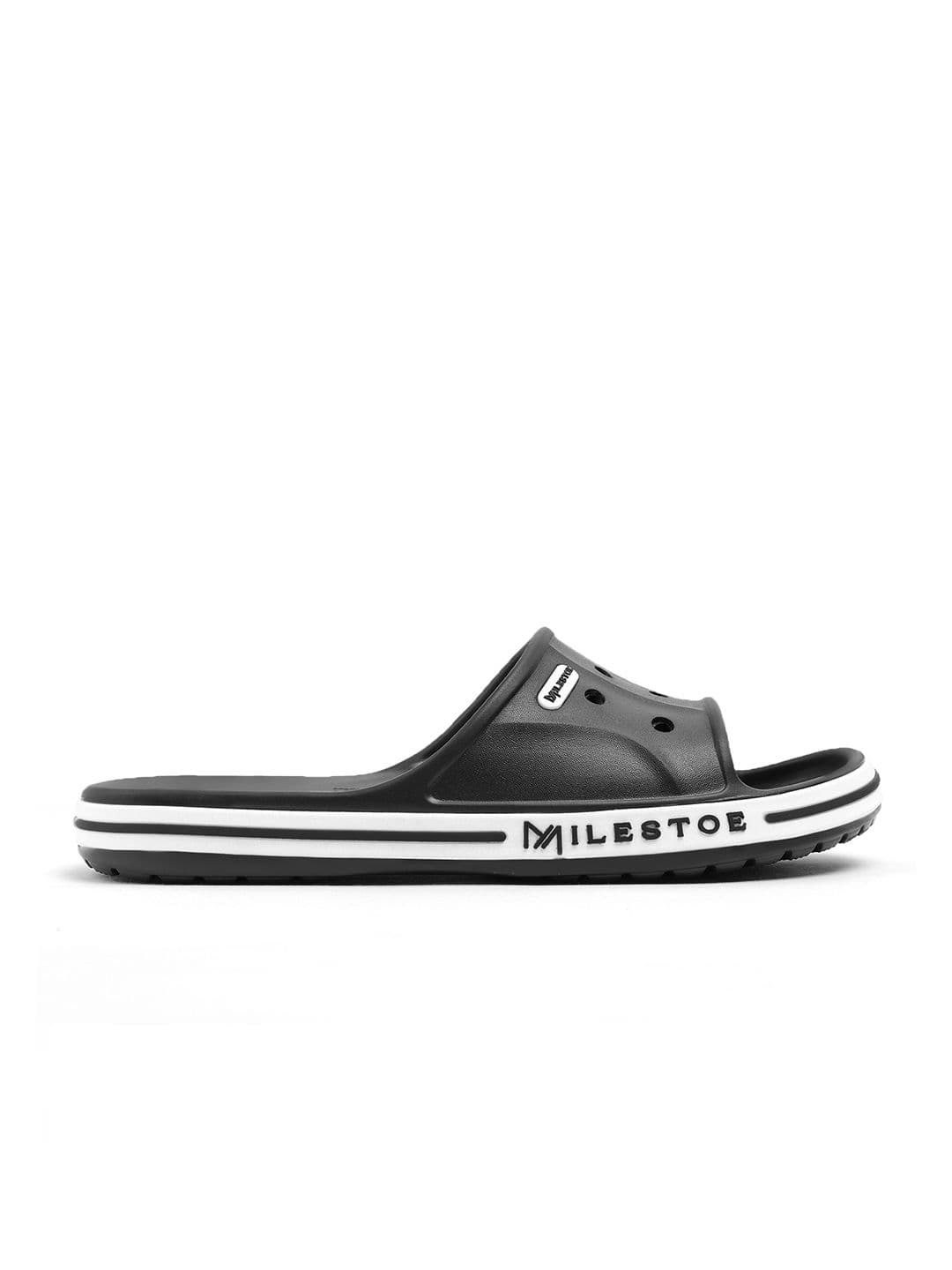 MILESTOE Men Striped Sliders thumbnail 3
