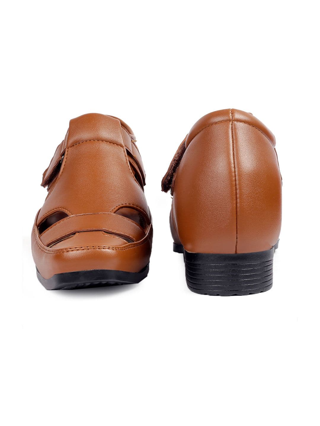 Bxxy Men Black Elevator Formal Cushion Insole Sandal thumbnail 7