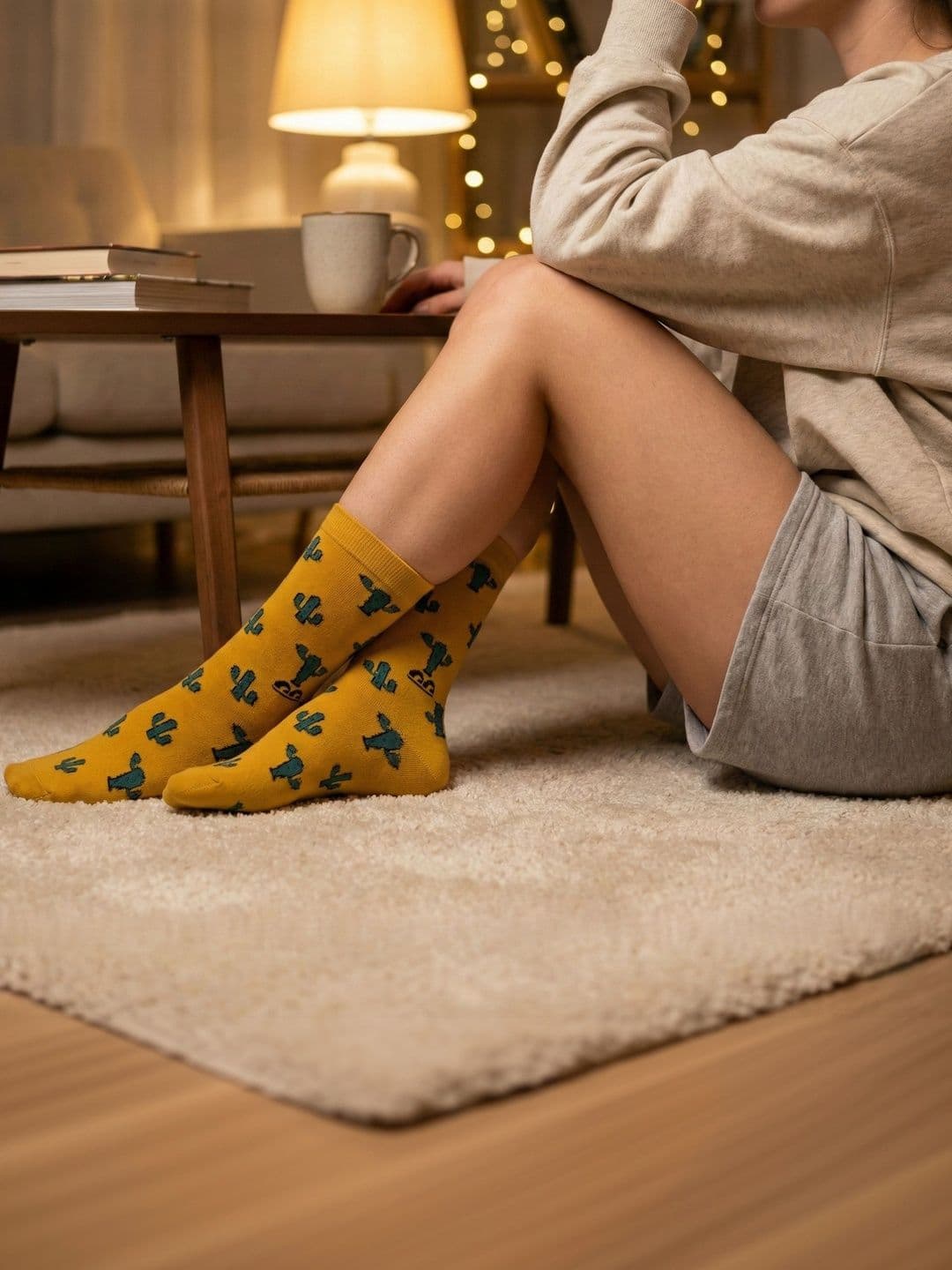 The Sock Street Unisex Cotton Assorted Patterned Calf Length Socks - view 1