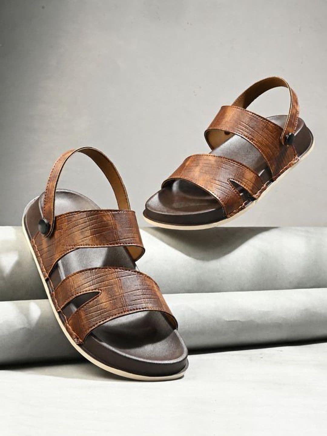 The Roadster Lifestyle Co Men Slip-On Shoe-Style Sandals - view 1