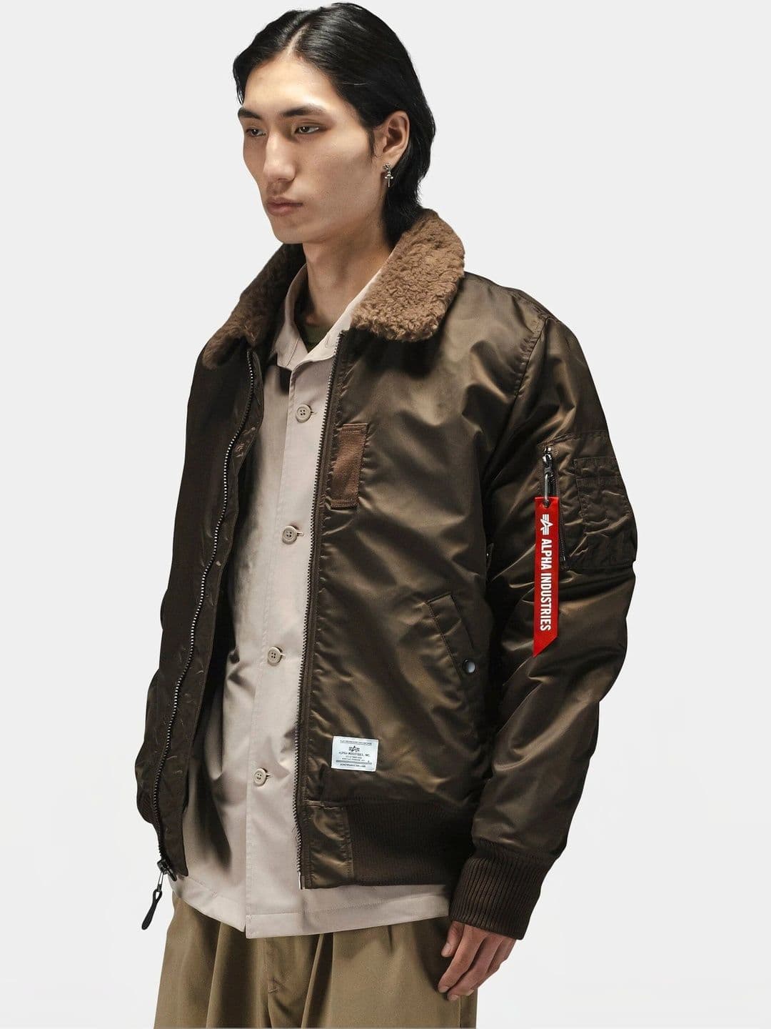 ALPHA INDUSTRIES Unisex Nylon Jackets thumbnail 4