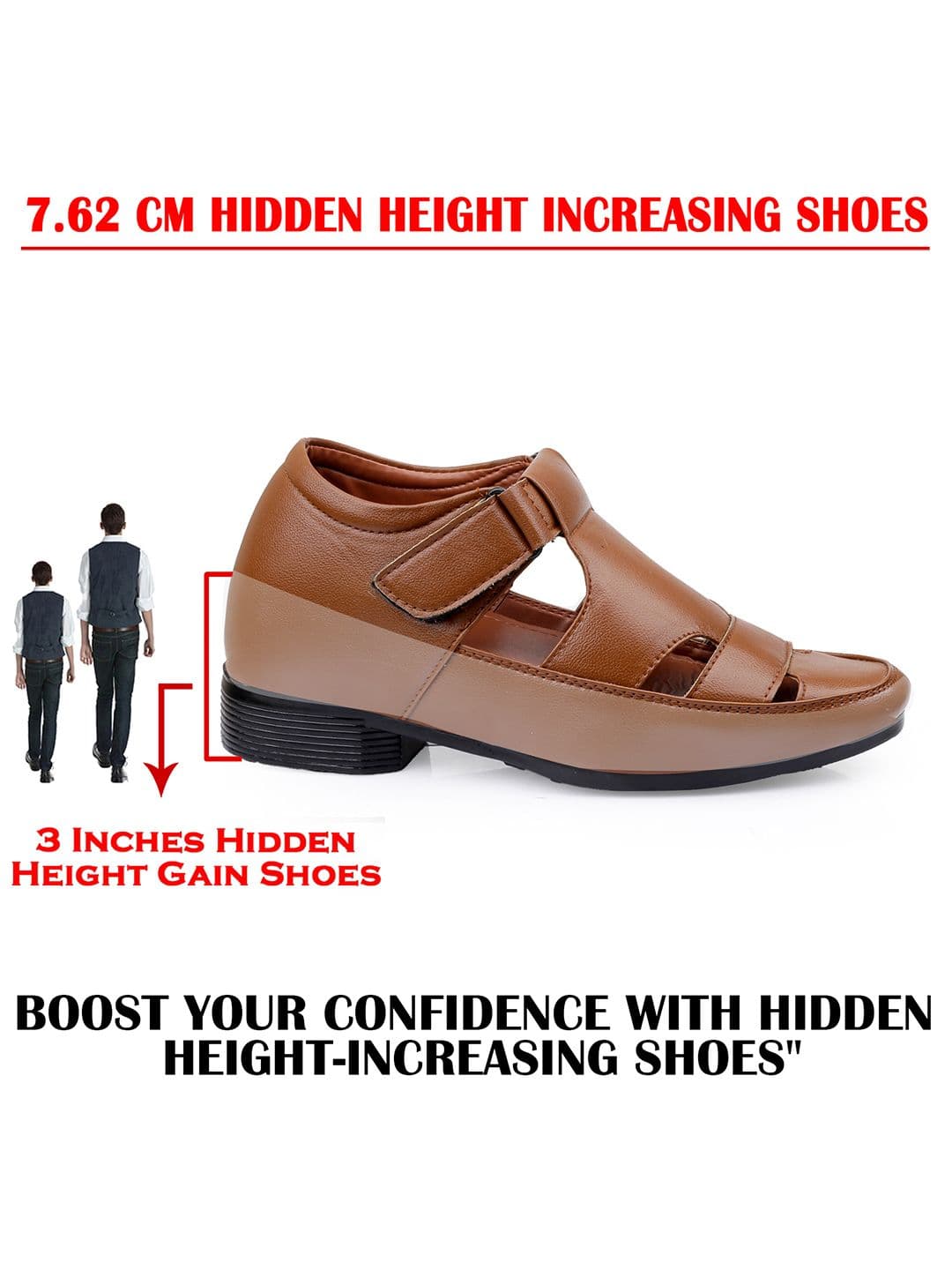 Bxxy Men Synthetic Leather Shoe-Style Sandals thumbnail 4