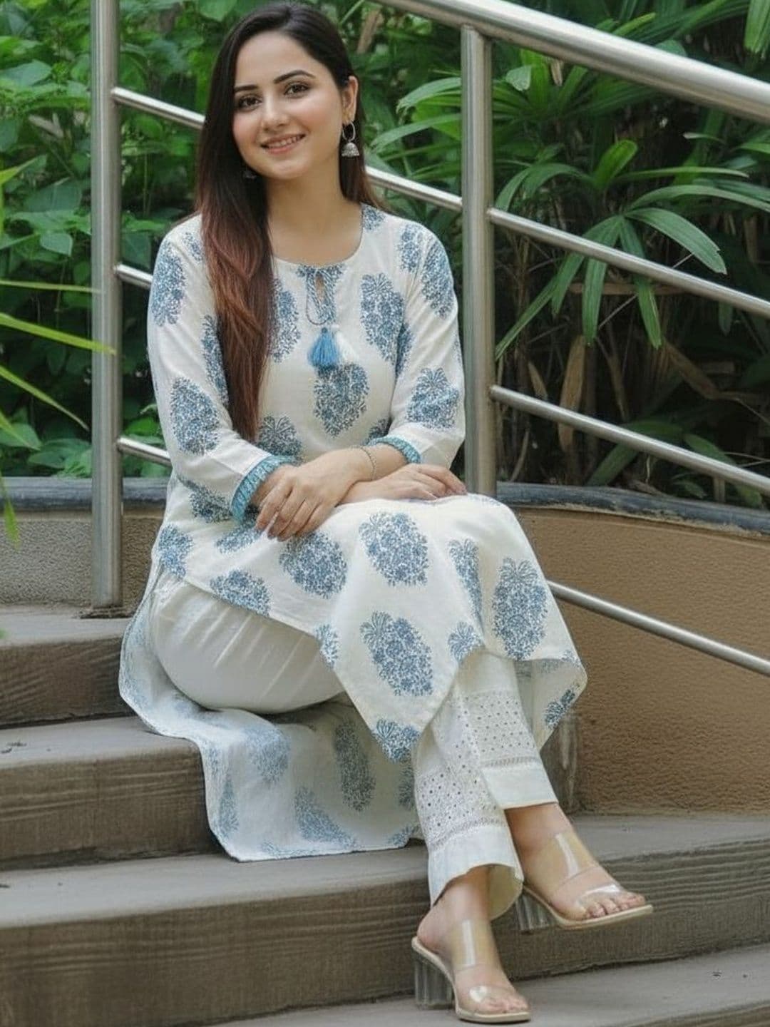 Sa Rasa Women Ethnic Motifs Printed Indie Prints Kurta thumbnail 2