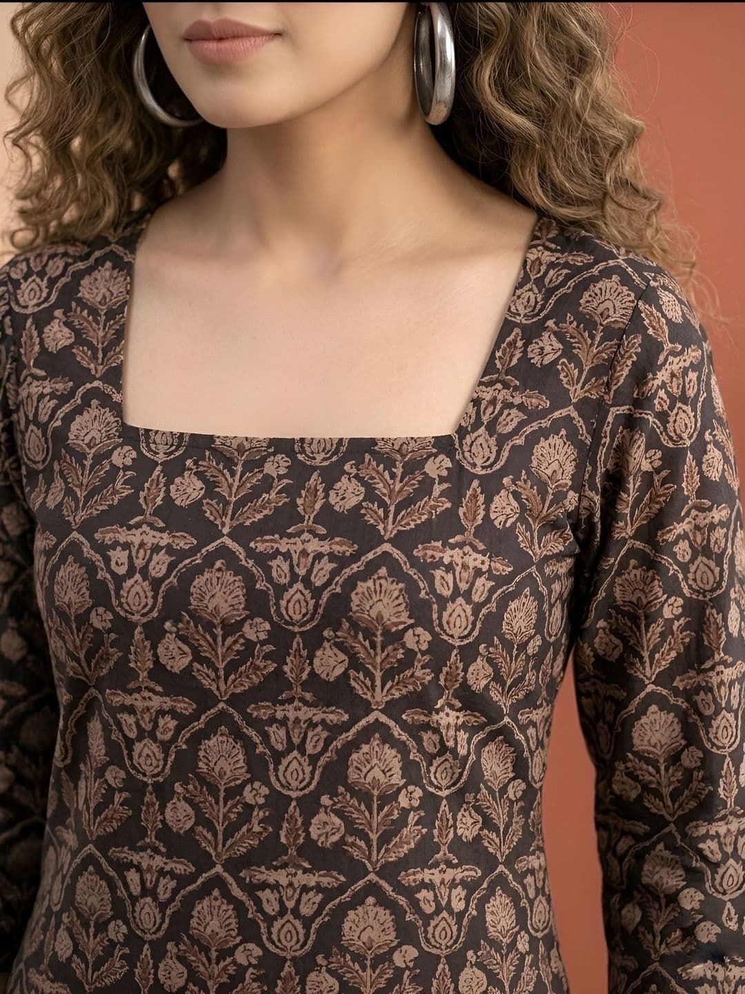 SZN Women Ethnic Motifs Printed Kurta thumbnail 6