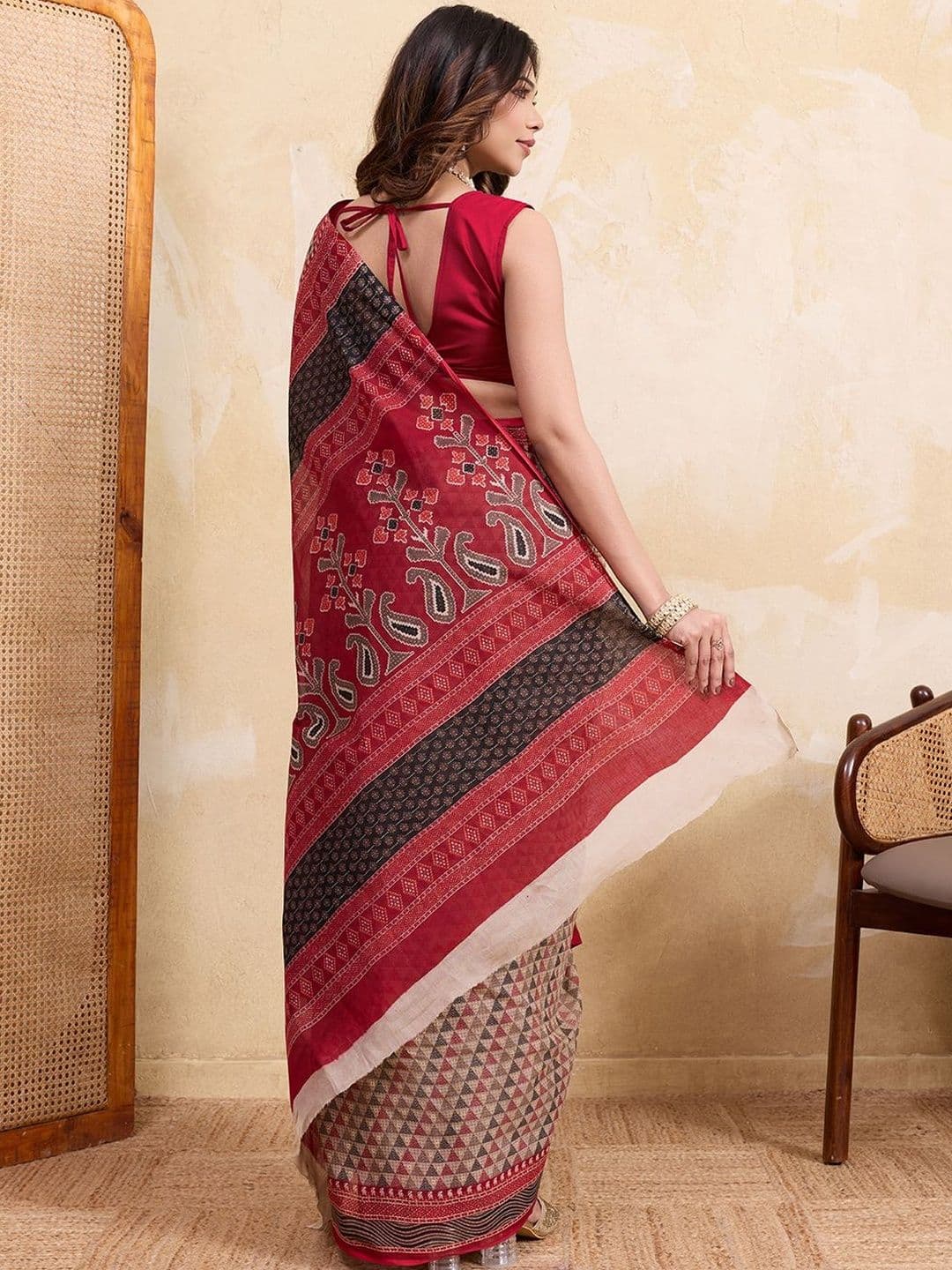SHANVIKA Pure Cotton Handloom Saree thumbnail 6