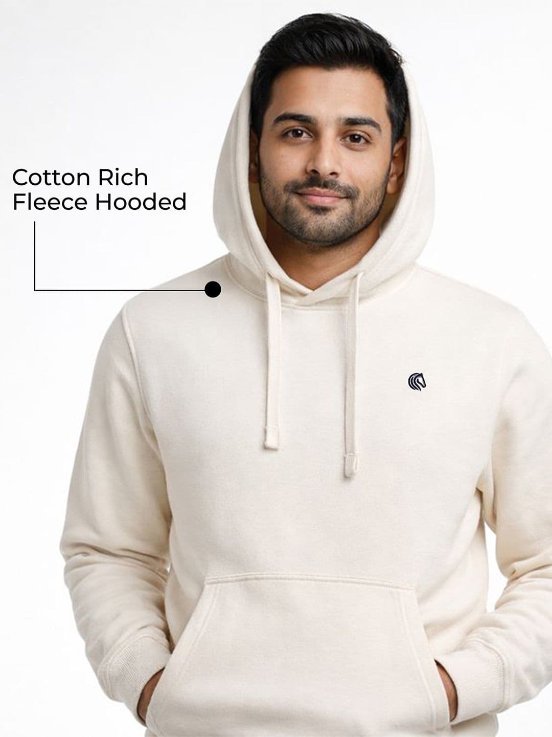 Mane & Mini Men Hooded Sweatshirt thumbnail 3