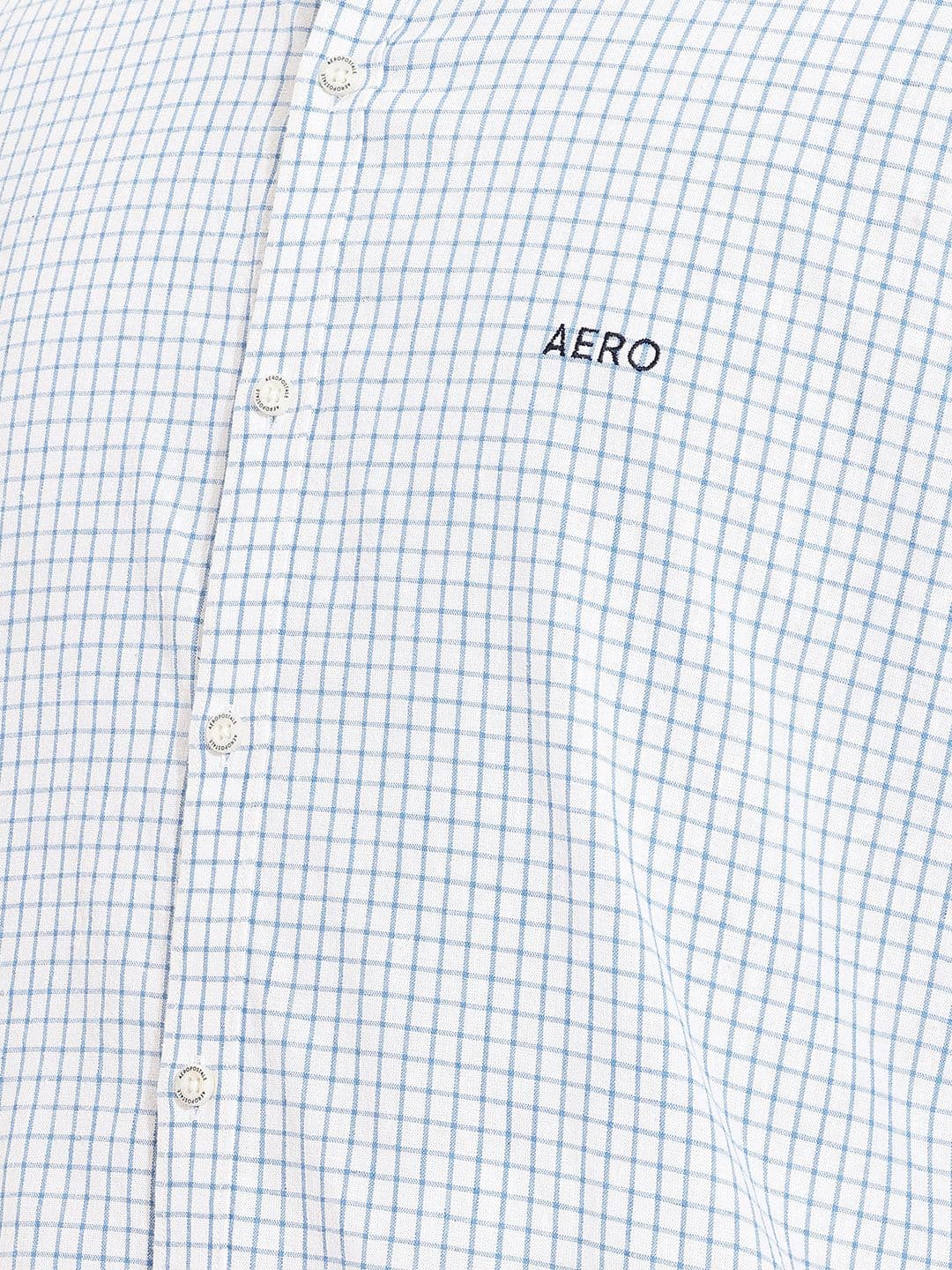 Aeropostale Checked Cotton Linen Casual Shirt thumbnail 4