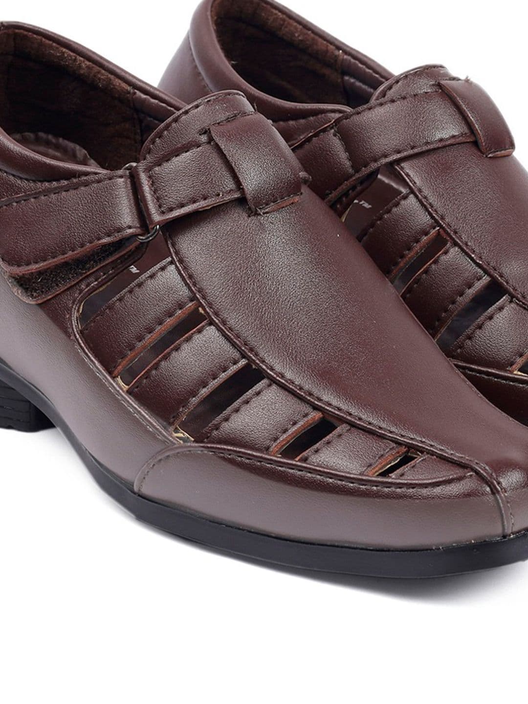 Bxxy Men 3 Inch Hidden Elevator Height Increasing Formal Shoe-Style Sandals thumbnail 6