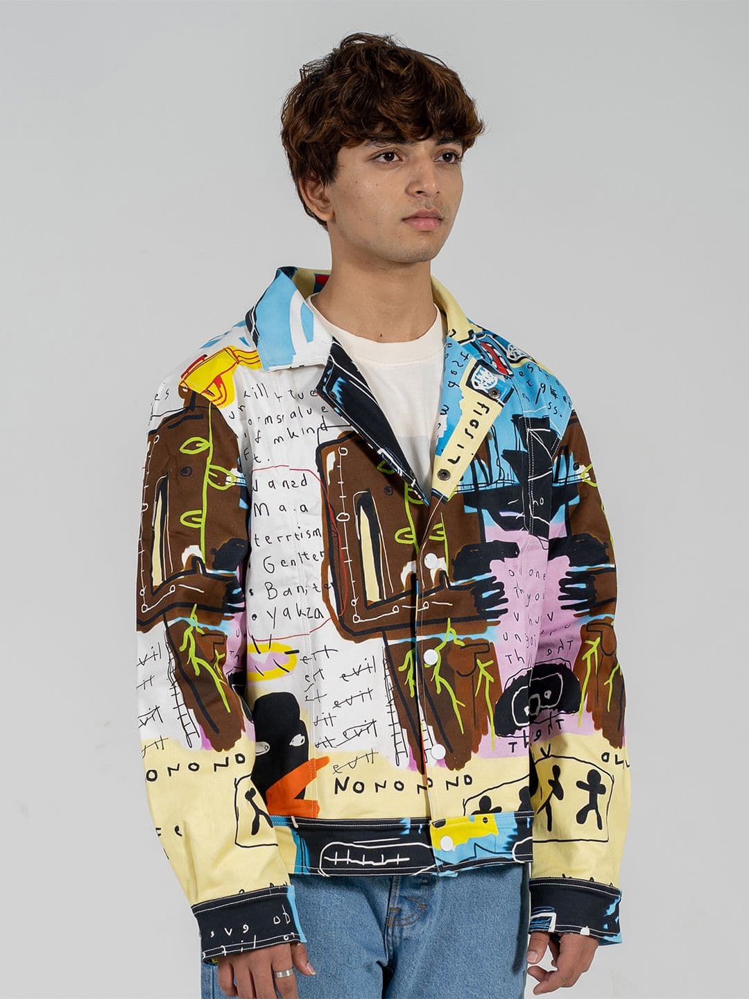 AURGE Men Crop Woven Jacket thumbnail 3
