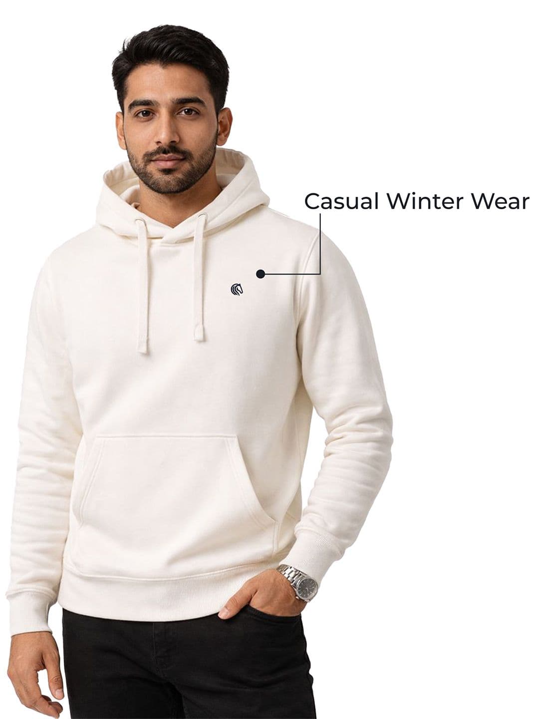 Mane & Mini Men Hooded Sweatshirt thumbnail 5