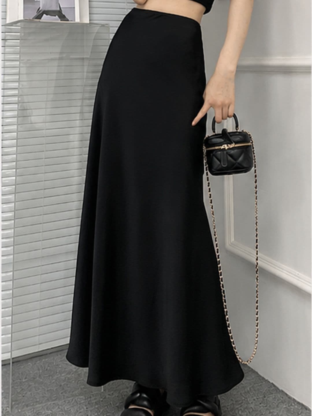 Suo Women Maxi Flared Skirt - view 1