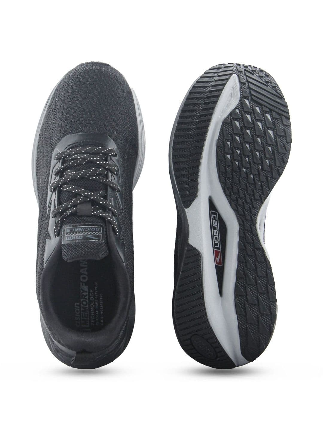 ASIAN Powerplay-carbon-29 Men Mesh Running Non-Marking Shoes thumbnail 2