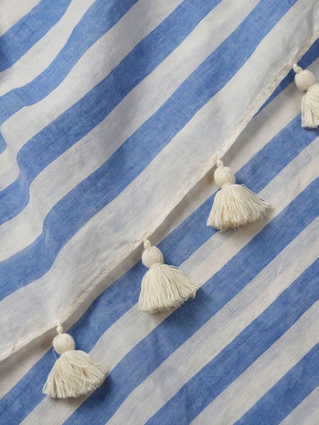 Jaipur Kurti Striped Pure Linen Handloom Saree thumbnail 4