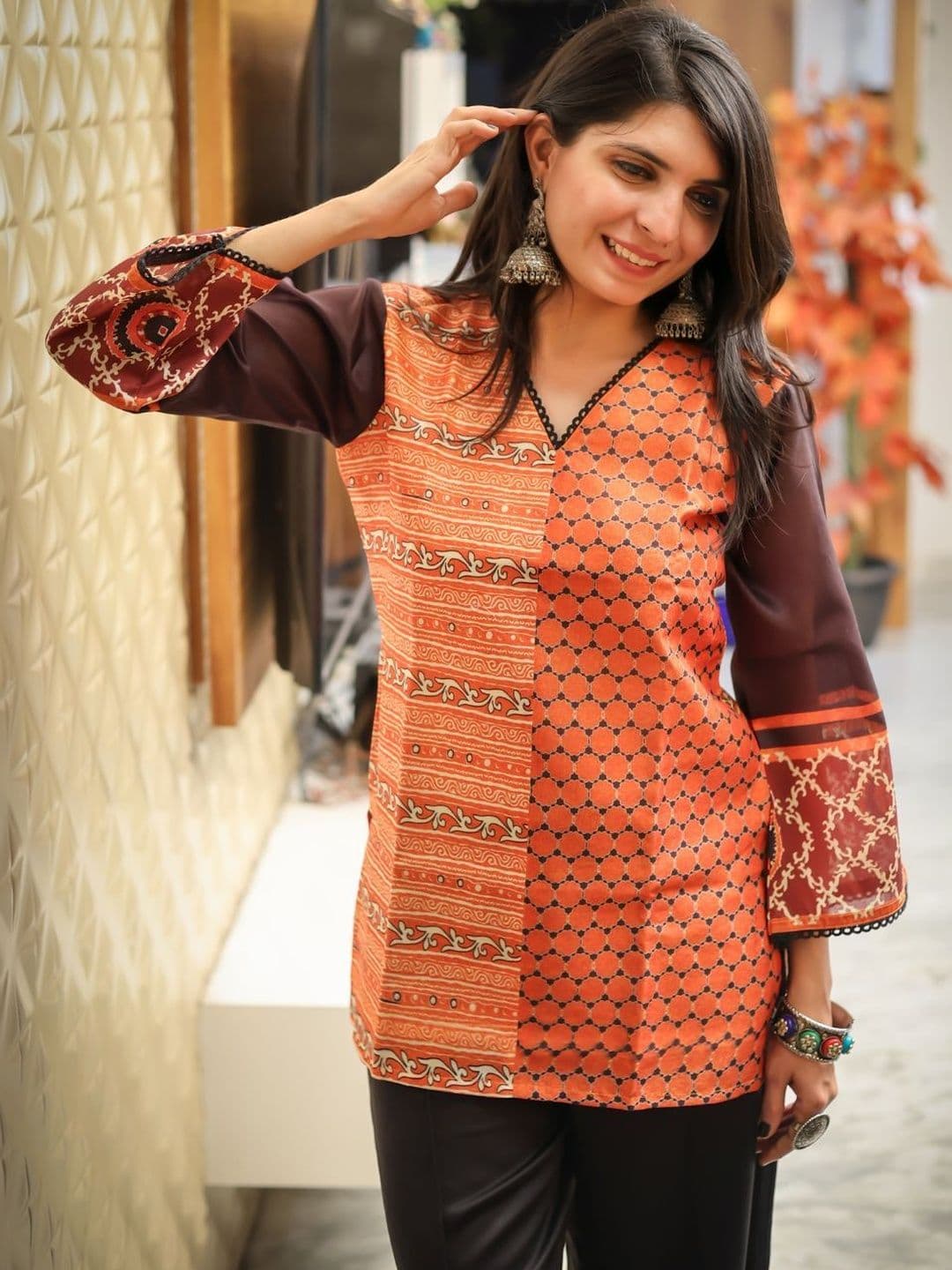 Youthnic Women Ethnic Motifs Printed Kurta thumbnail 2