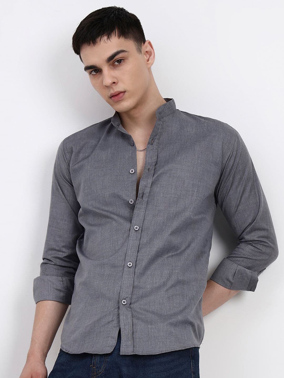 UNIQSOME Men Casual Shirt - view 1