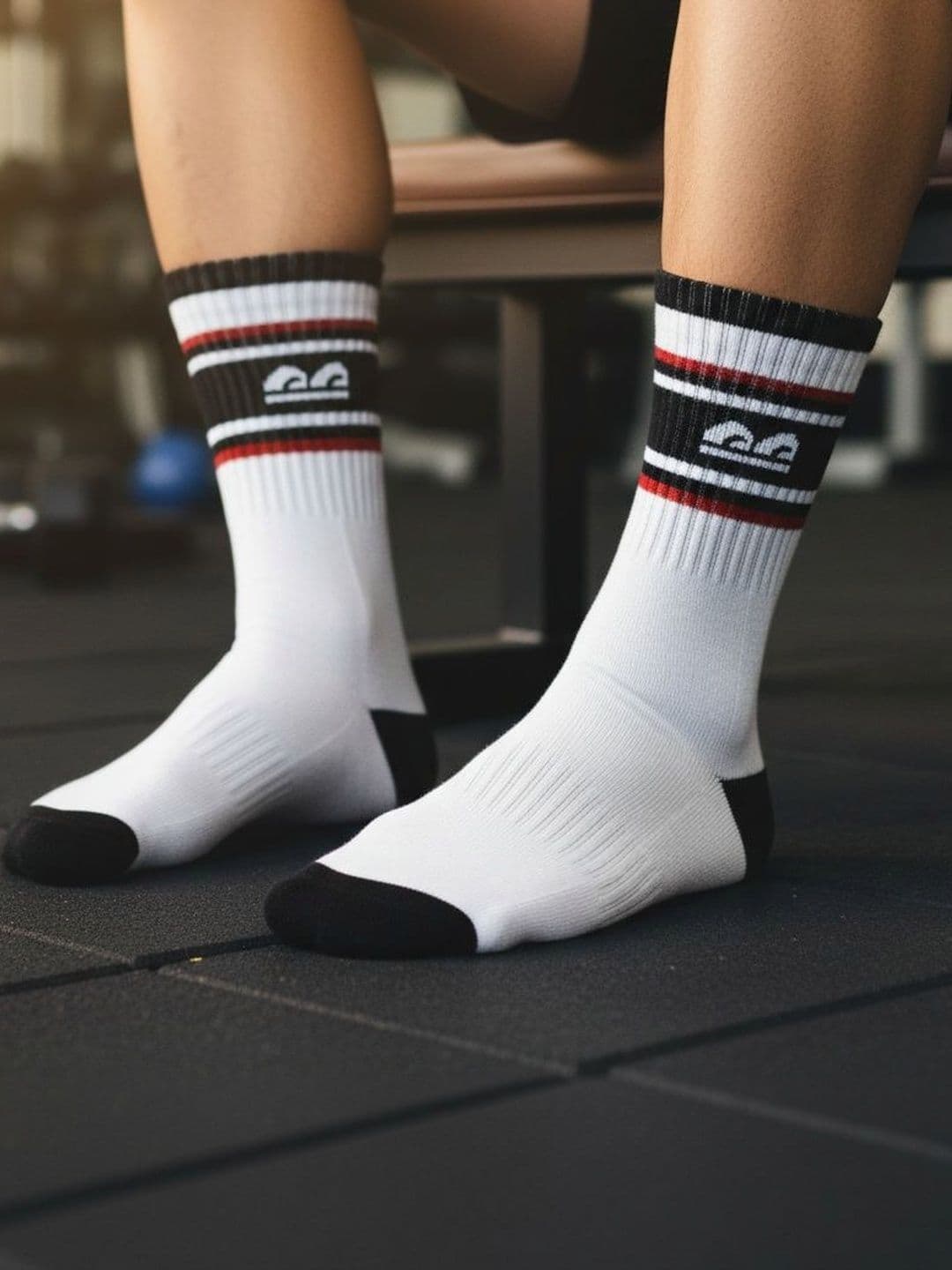 The Sock Street Unisex Assorted Striped Calf Length Socks - view 1