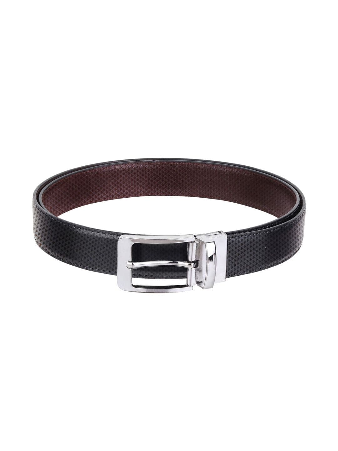 URBAN ALFAMI Men Textured PU Reversible Belt thumbnail 3