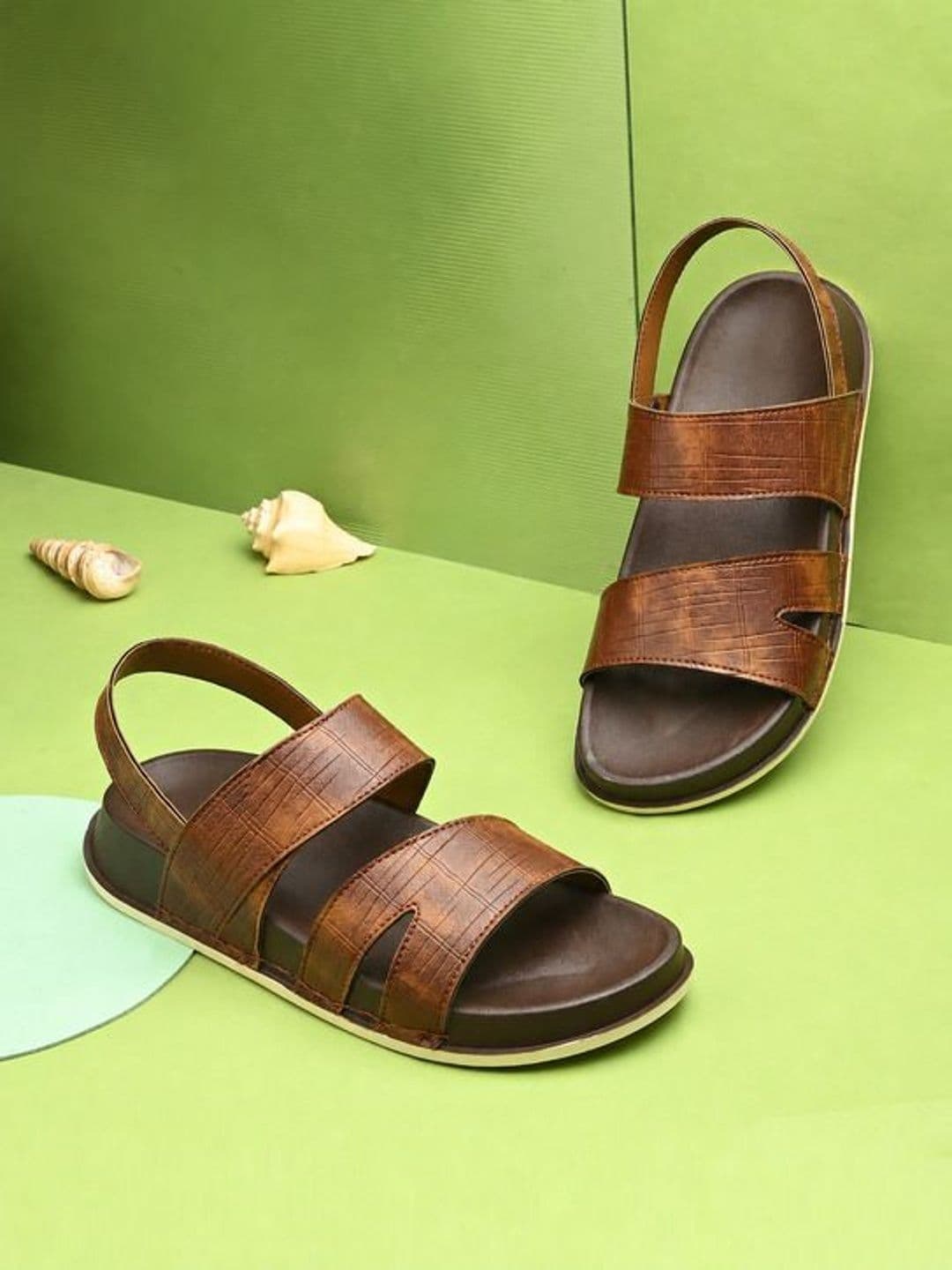 The Roadster Lifestyle Co Men Slip-On Shoe-Style Sandals thumbnail 3