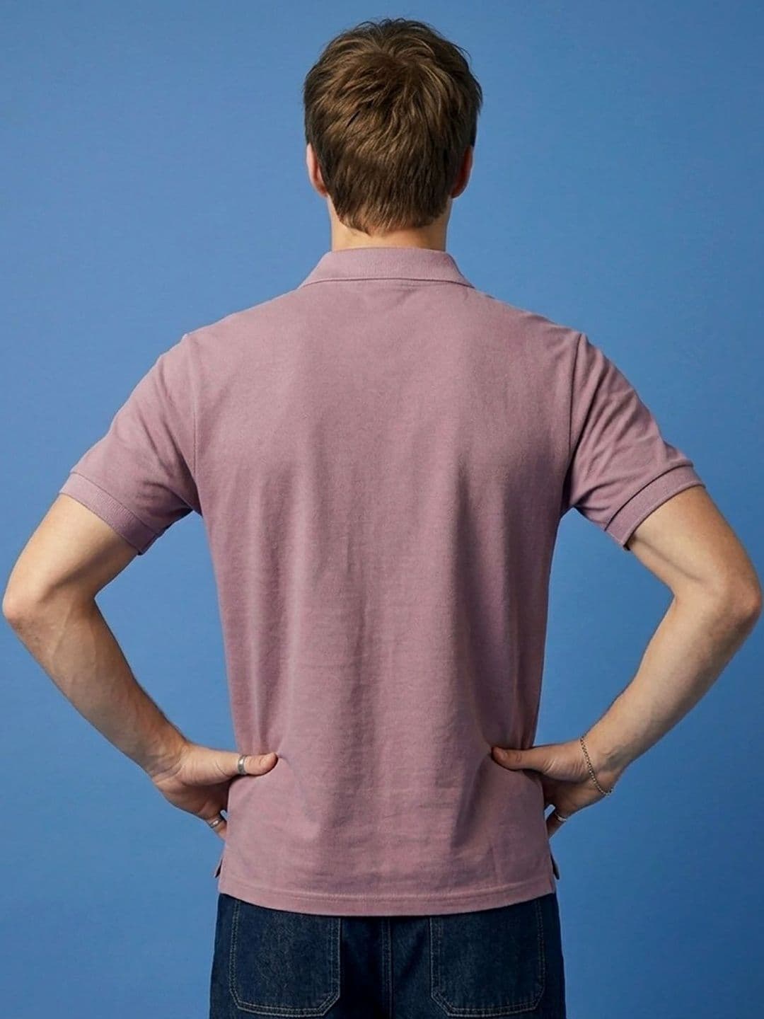 CLUB 44 Men Polo Collar T-shirt thumbnail 4