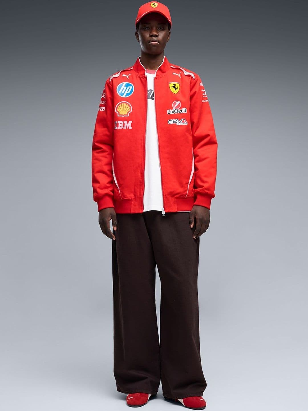 PUMA Motorsport Men Brand Logo Bomber Jacket thumbnail 4