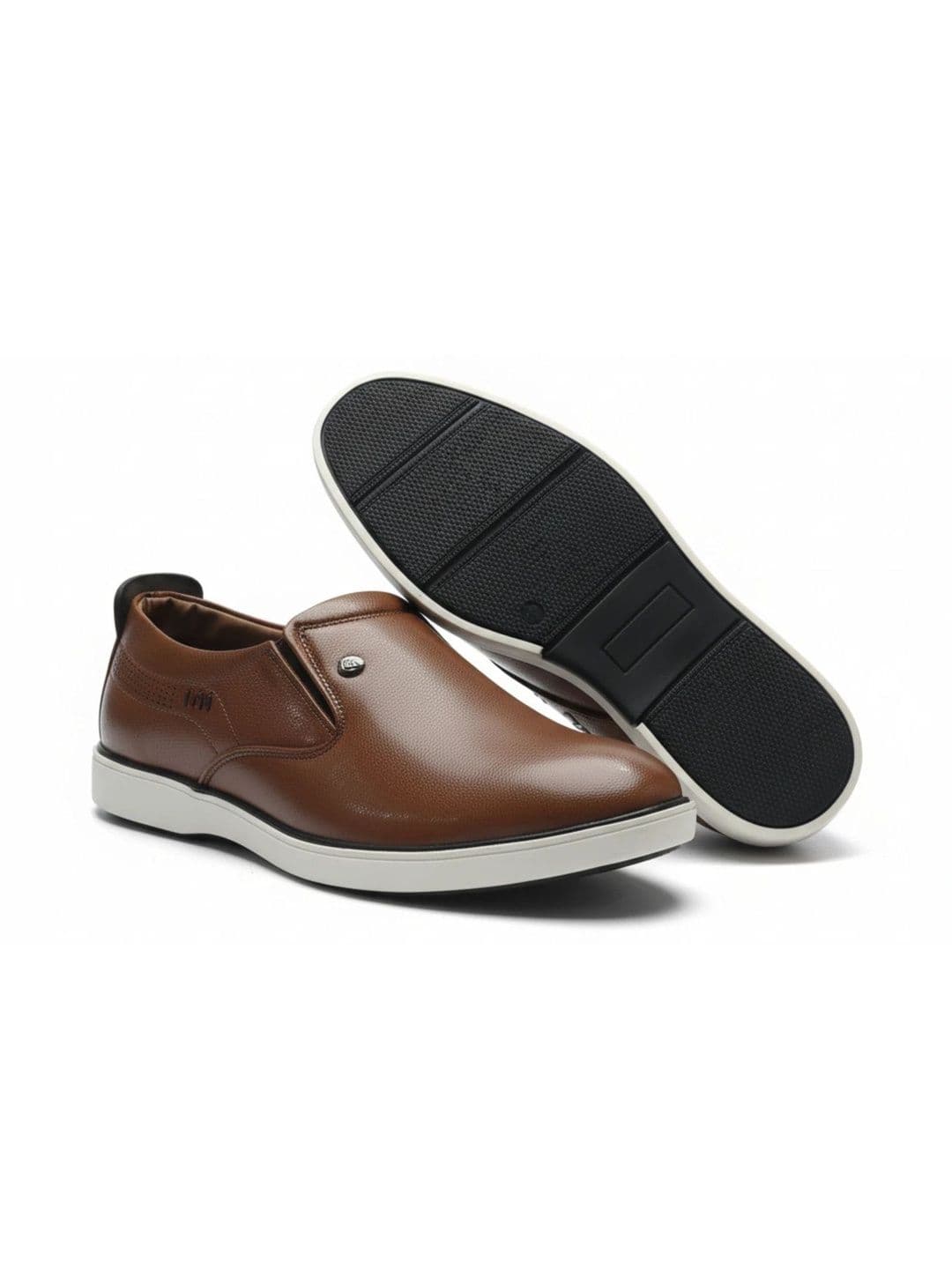 ALSTOM Men Textured PU Sneakers