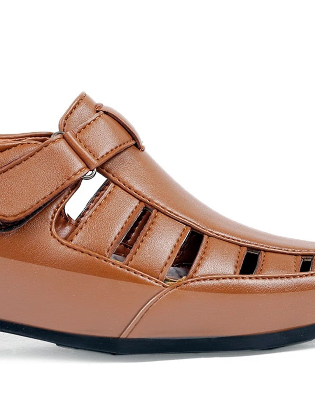 Bxxy Men 3 Inch Hidden Elevator Height Increasing Formal Shoe-Style Sandals thumbnail 2